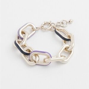 NWT Chico’s Enameled Link Bracelet